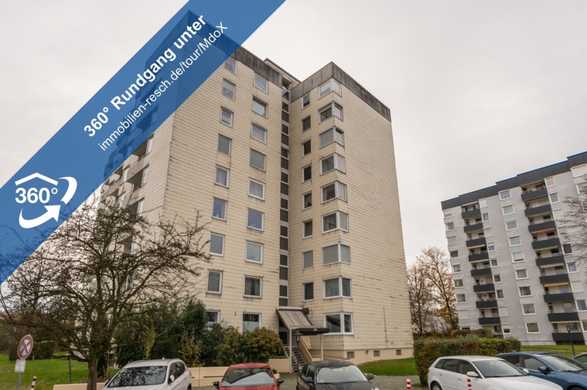 Passau - Die bessere Lösung: Eigentum! Gelungene 3-Zimmer-Wohnung mit Wannenbad, extra WC und Westbalkon