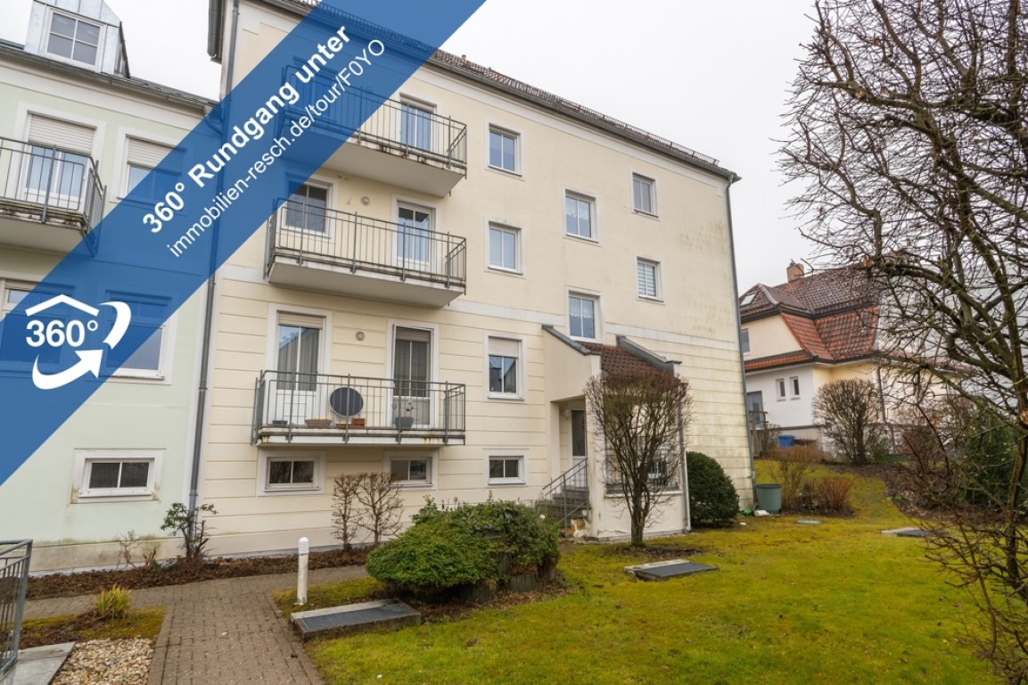 Passau - Voll möbliertes Appartement in St. Anton 1-Zimmer-Appartement mit EBK, Balkon und Tageslichtduschbad