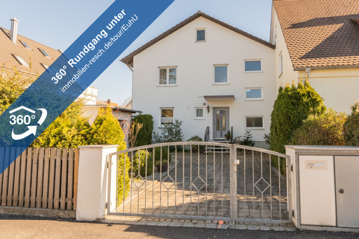 Landshut - Achtung Bauträger/Eigennutzer/Anleger Landshut Nähe Zentrum: 1.092 m² Grund, bebaut mit zwei Wohnhäusern