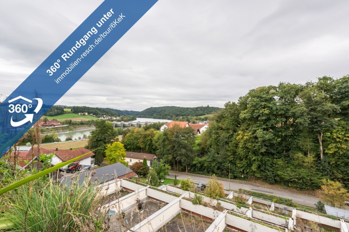 Passau - Solide Kapitalanlage mit freien Innblick Zur Sonne ausgerichtete 2-Zimmer-Wohnung in Passau-Haidenhof-Süd / Nähe UNI!