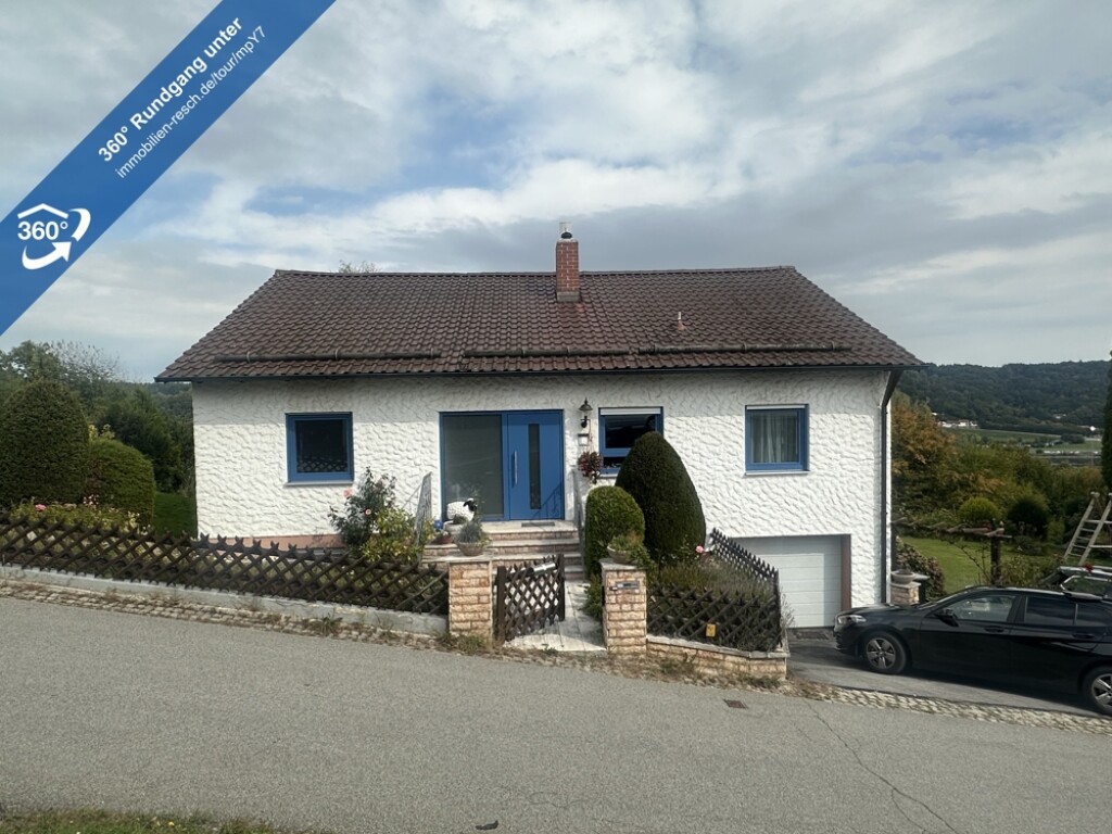 Vilshofen - Einfamilienhaus in Höhenlage mit Donaublick in Vilshofen