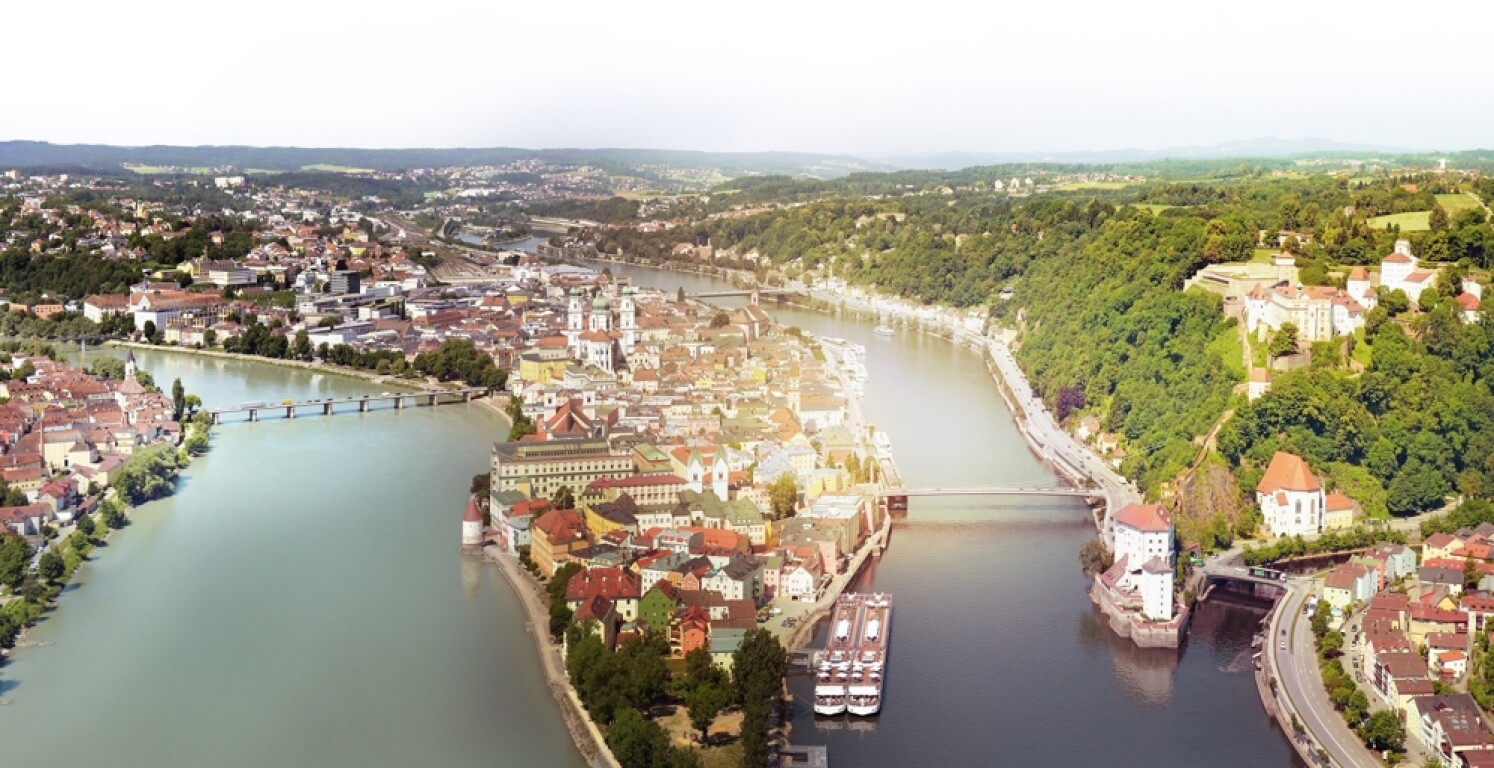 Passau - Passau-Nähe Zentrum: Haus mit 9 Wohnungen,  voll vermietet