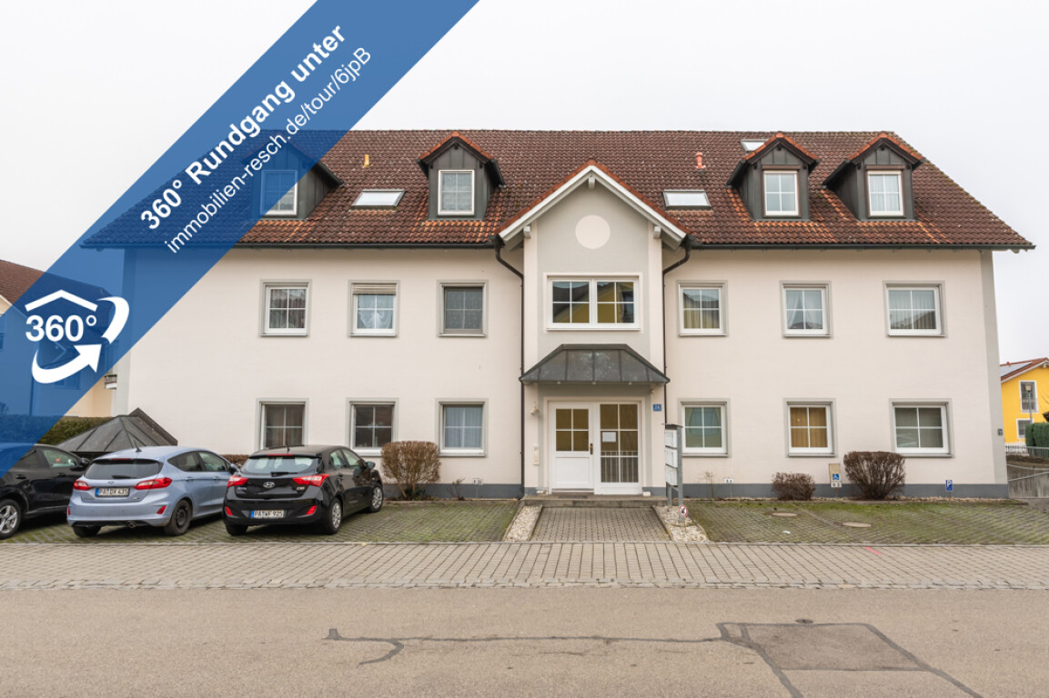 Pocking - Leben in direkter Nähe zum Zentrum 1-Zimmer-Dachgeschoss-Appartement in Pocking