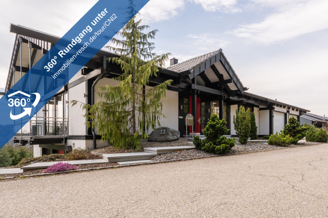 Thurmansbang - Thurmansbang: Zeitlos, elegantes Wohnhaus in Höhenlage mit Fernblick – Topp Zustand – 83 m² Wohn-Ess-Kochbereich