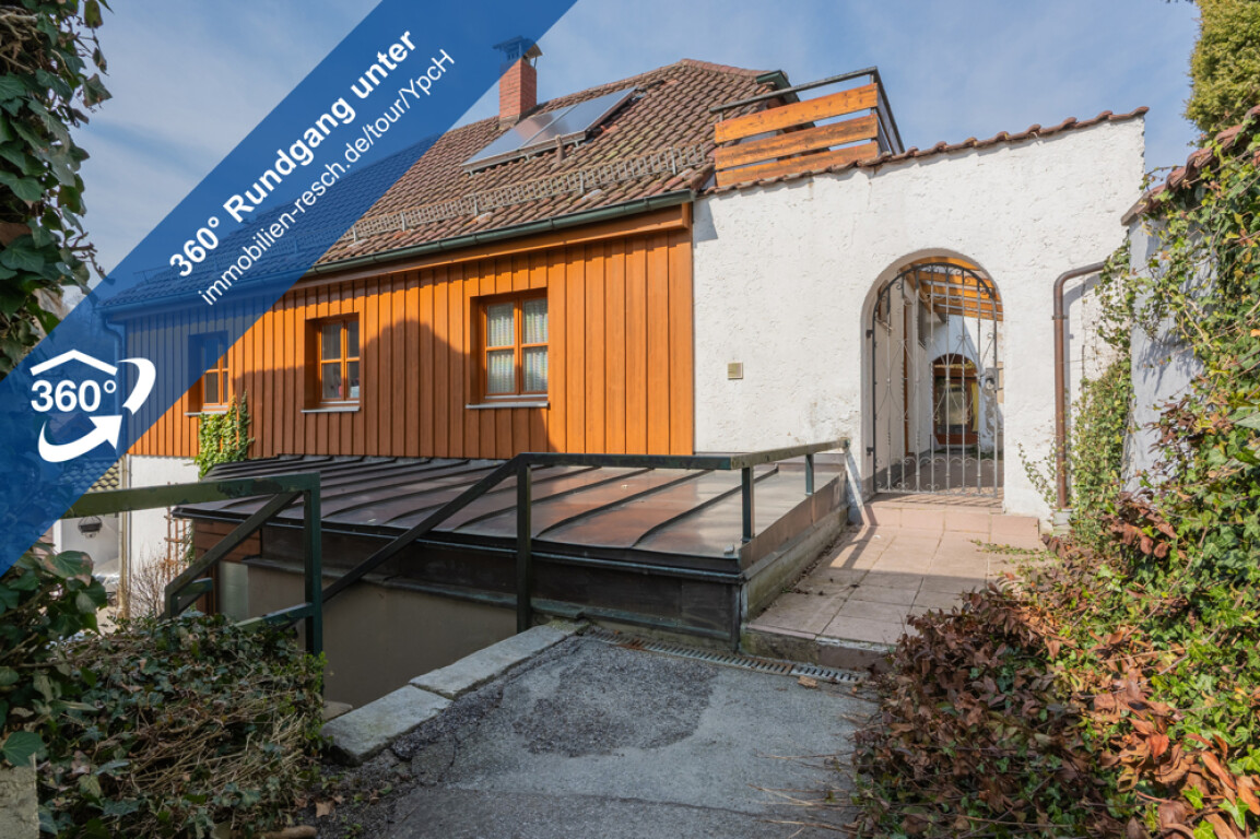 Passau / Hals - Passau-Hals: Wohnen an historischer Stätte mit Blick auf die Burgruine – Einfamilienhaus mit Einliegerwohnung