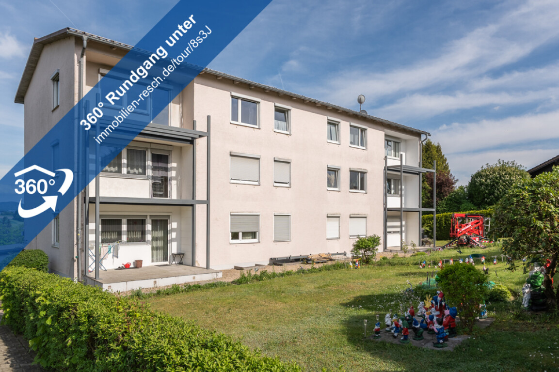 Thyrnau - Langjähriger Mieter – solide Wertanlage!Gelungene 3-Zimmer-Wohnung mit Sonnenbalkon in ruhiger Lage von Thyrnau