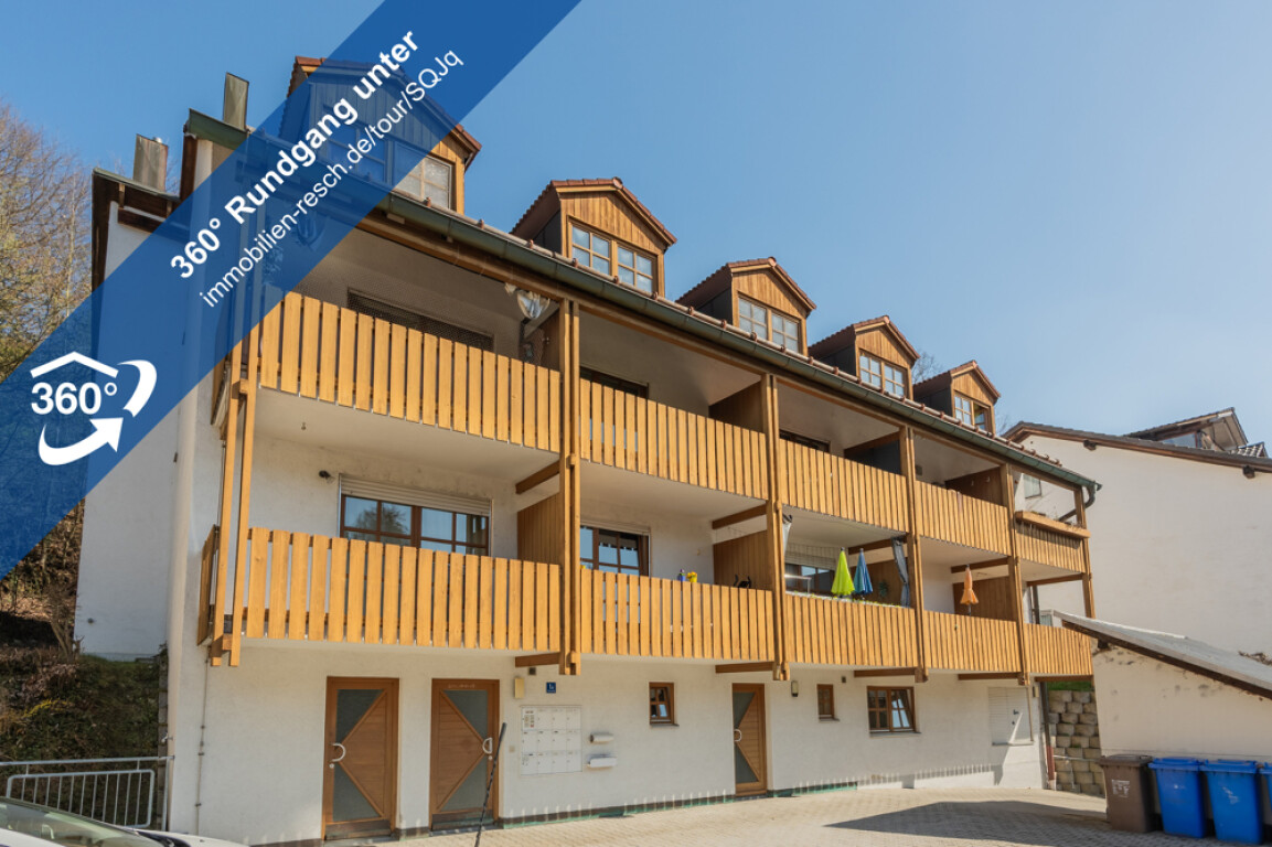 Passau - Frei und sofort bezugsfertig! Ruhige 3-Zimmer-Maisonettewohnung mit Balkon, Außenstellplatz