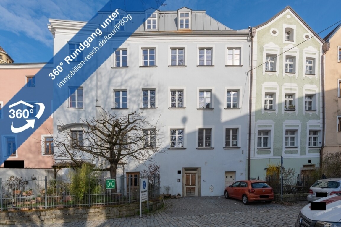 Ortspitze Passau – Zwei Eigentumswohnungen zum Entkernen, Sanieren und Ausbauen mit freiem Innblick