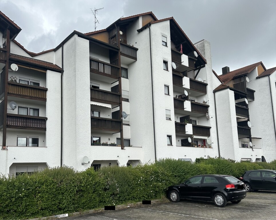 Pocking - Vermietete 2-Zimmer-Wohnung mit Balkon & Tiefgarage in ruhiger Siedlungslage