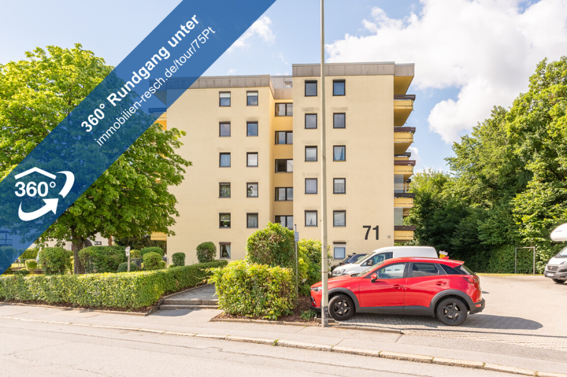 Passau / Rittsteig - 2-Zimmer-Wohnung in Passau Rittsteig mit neuer EBK und Tiefgaragenstellplatz