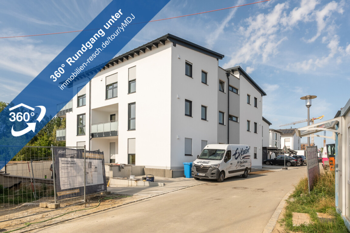 Moderne 2-Zimmer-Neubauwohnung mit EBK und überdachtem Balkon Erstbezug in Vilshofen an der Donau