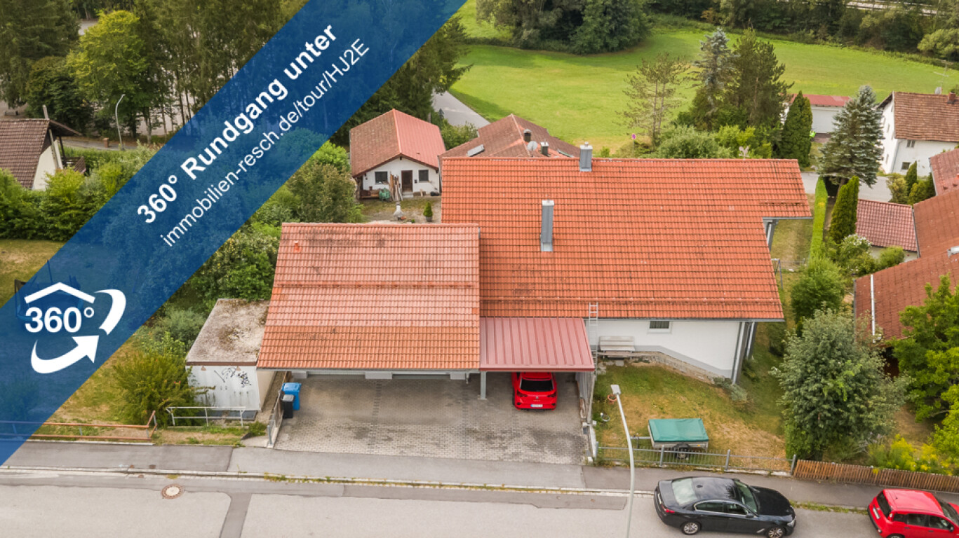 Offen-Wohnen in Tiefenbach 3-Zimmer-Erdgeschosswohnung mit Tageslichtbad, Balkon und EBK