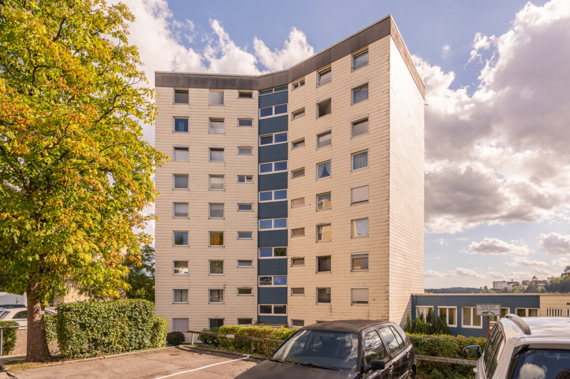 Langjähriger Mieter– Solide Wertanlage! Gelungene 2-Zimmer-Wohnung- Oberhausblick in Passau-Grubweg
