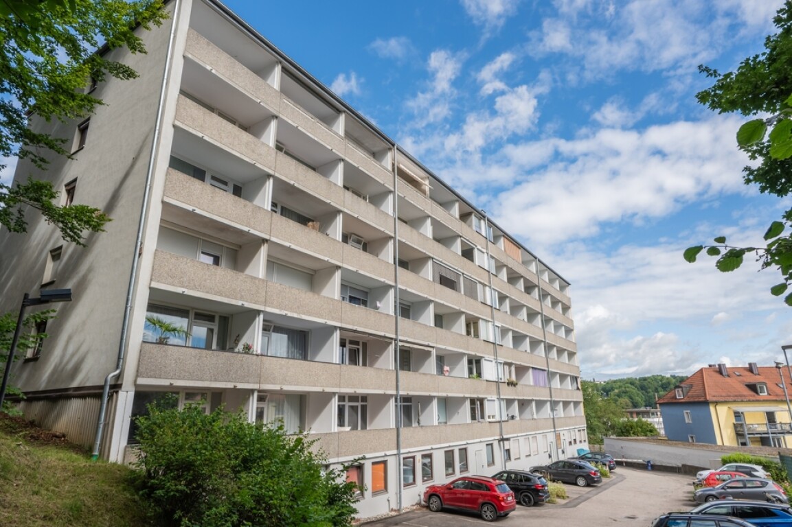 Passau - Top Zentral und doch ruhig!WG-gerechte 2-Zimmer-Eigentumswohnung mit zwei Loggien