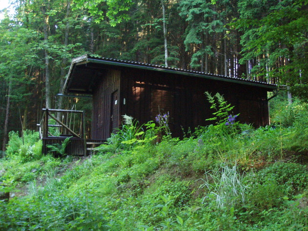 Freizeitgrund - Freizeitgrund mit Blockhütte bei Tiefenbach  