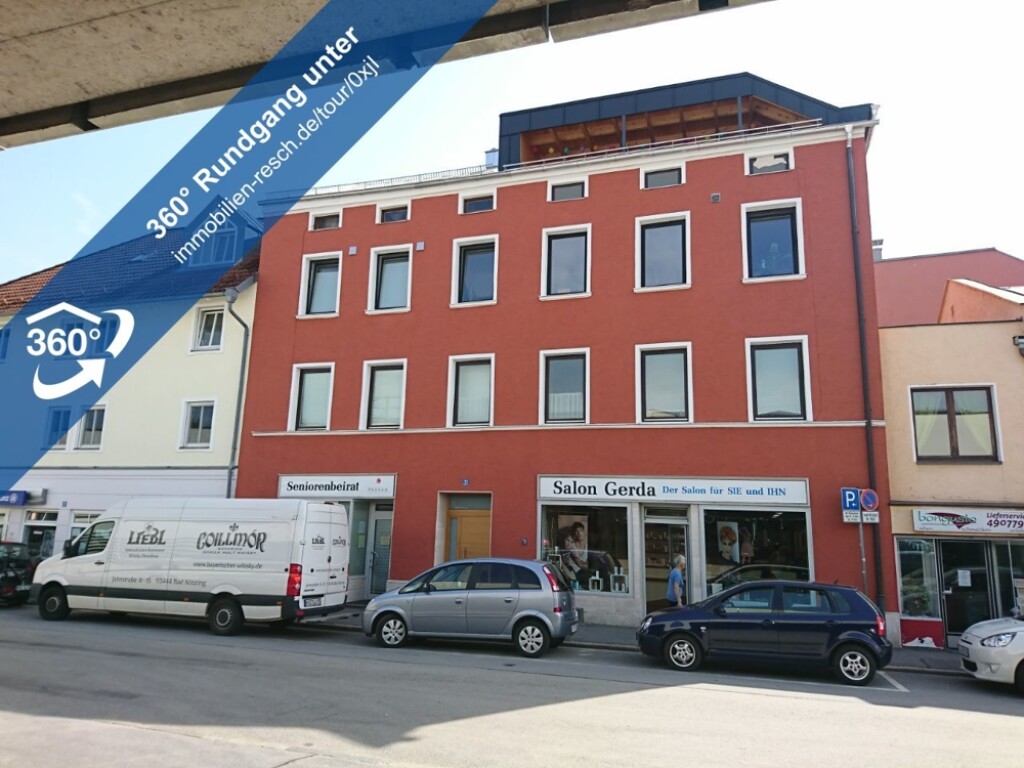 Passau - ACHTUNG STUDENTEN! 2-Zimmer-Wohnung mit Tageslichtduschbad und Einbauküche