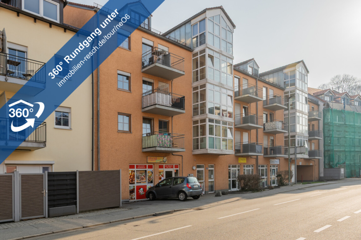 Passau - Großzügiges Studentenappartement in der Neuburger Str. / 5 Gehminuten zur neuen Mitte