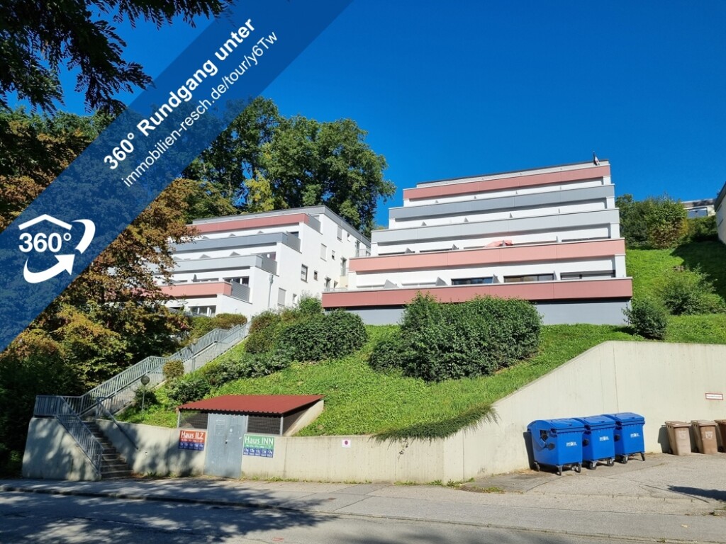 Passau - 1-Zimmer-Appartement in Passau (Auerbach)Nähe Spitalhofstraße
