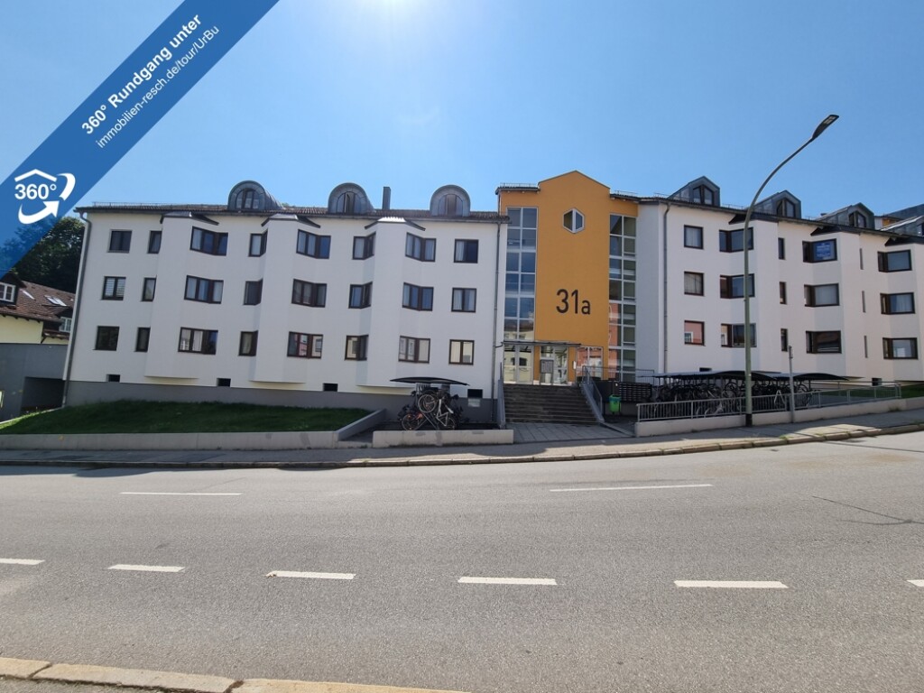 Passau - 1-Zimmer-Appartement in ruhiger Stadtlage – nur 1 km von der Universität entfernt