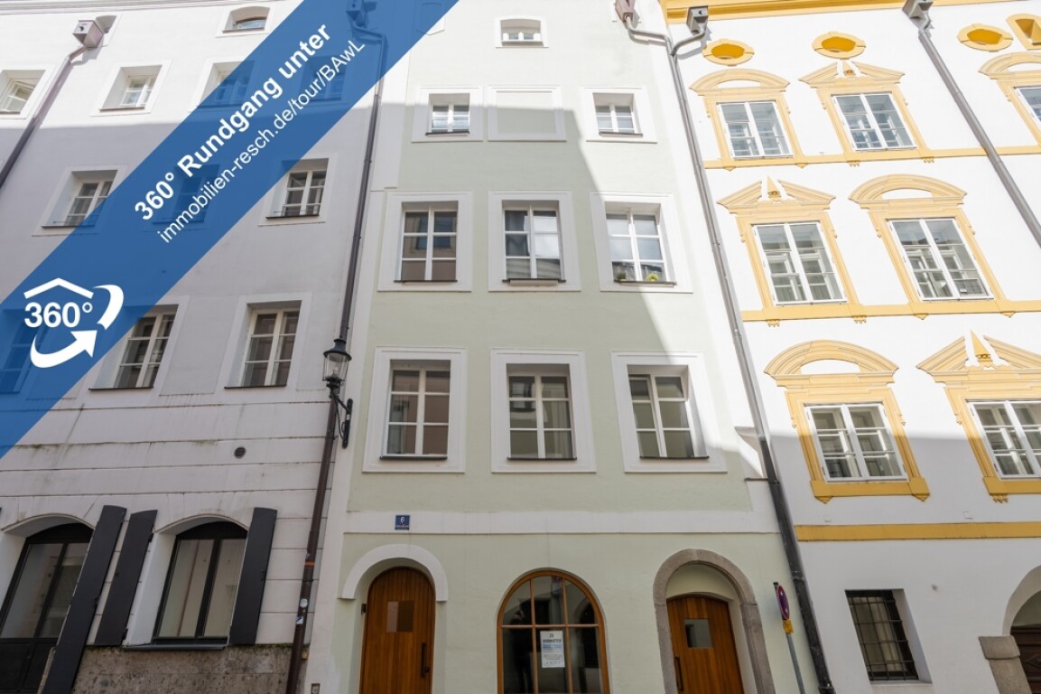 Passau - WG-Gerechte-2,5-Zimmer-Wohnung mit EBK und Duschbad in der Passauer Altstadt