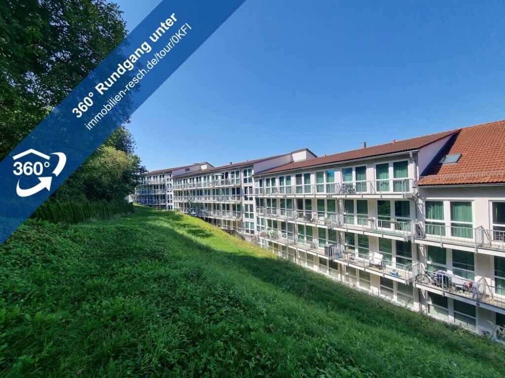 Passau - Beziehbares Studentenappartement ruhiger Stadtlage – nur 1 km von der Universität entfernt